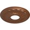 Ekena Millwork Blackthorn Ceiling Medallion (Canopies up to 4 7/8"), 11 3/4"OD x 3 5/8"ID x 1"P, Polished Copper CM11BLPOS - alternate 3